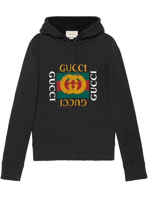 gucci hooded logo print jacket|Gucci hoodie reflective.